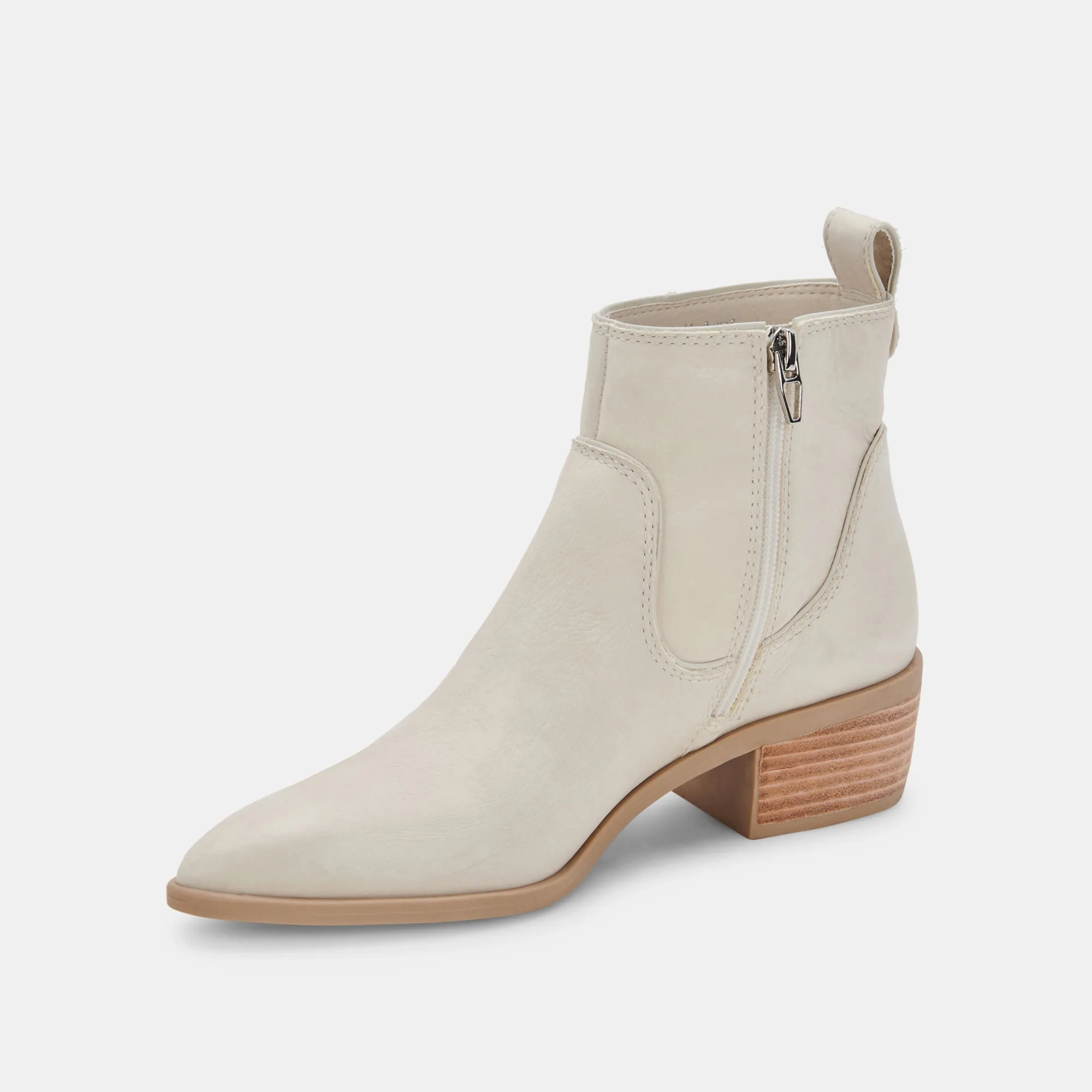 ABLE BOOTIES IVORY NUBUCK re:vita