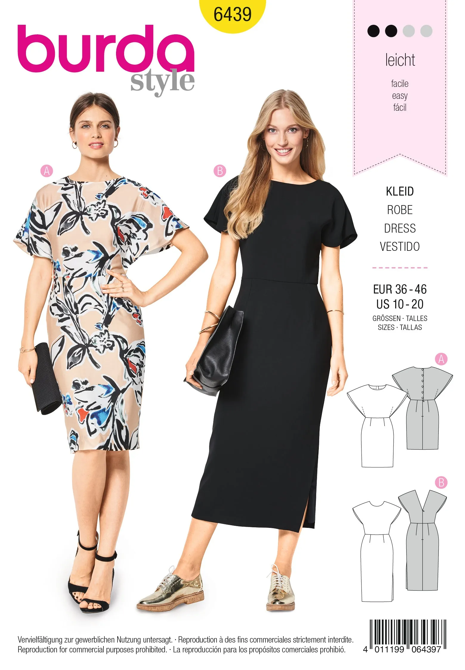 Burda Dresses 6439