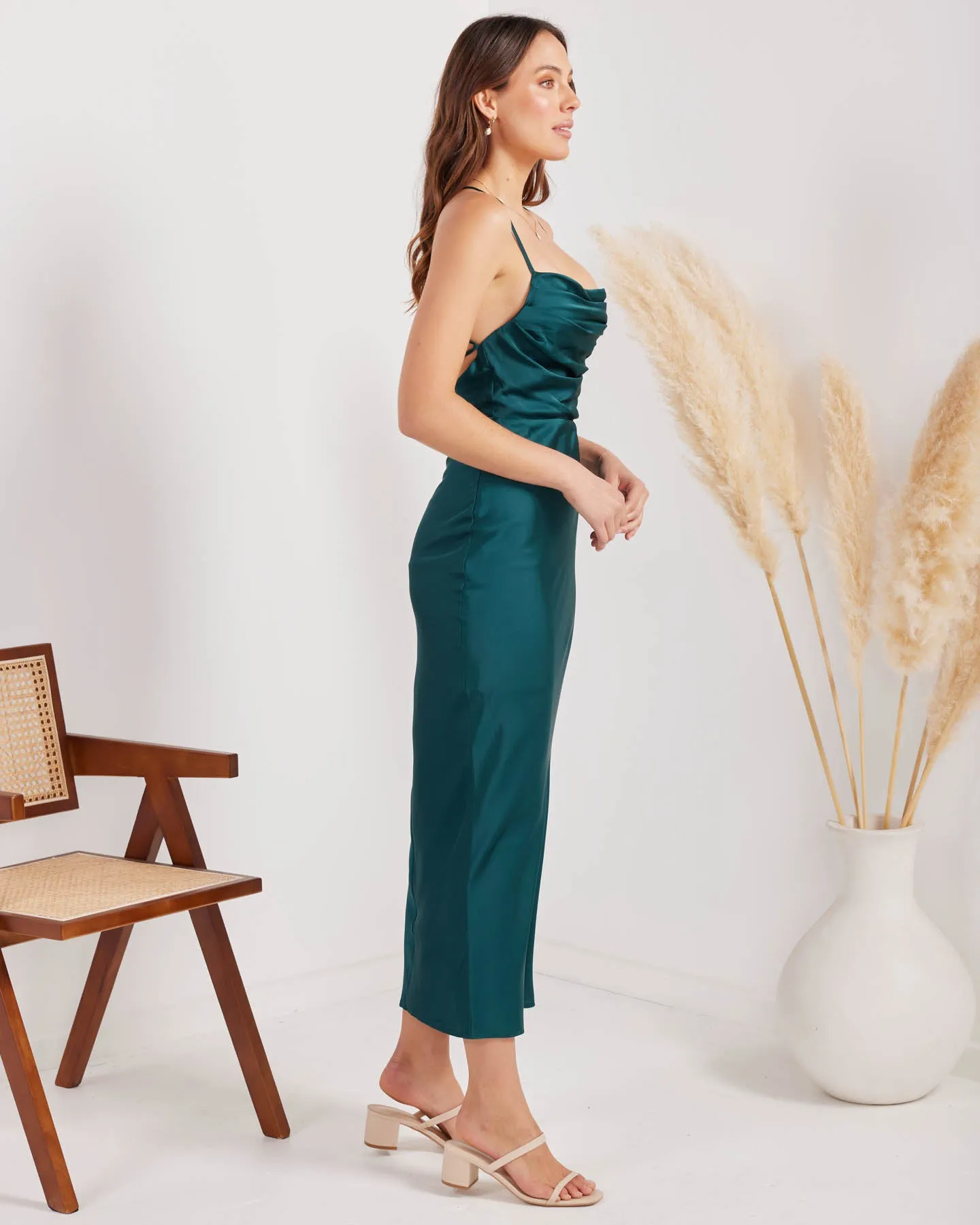 Diane Dress-Green