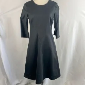 Dorothee SchumacherBlack Fitted 3/4 Sleeve Dress