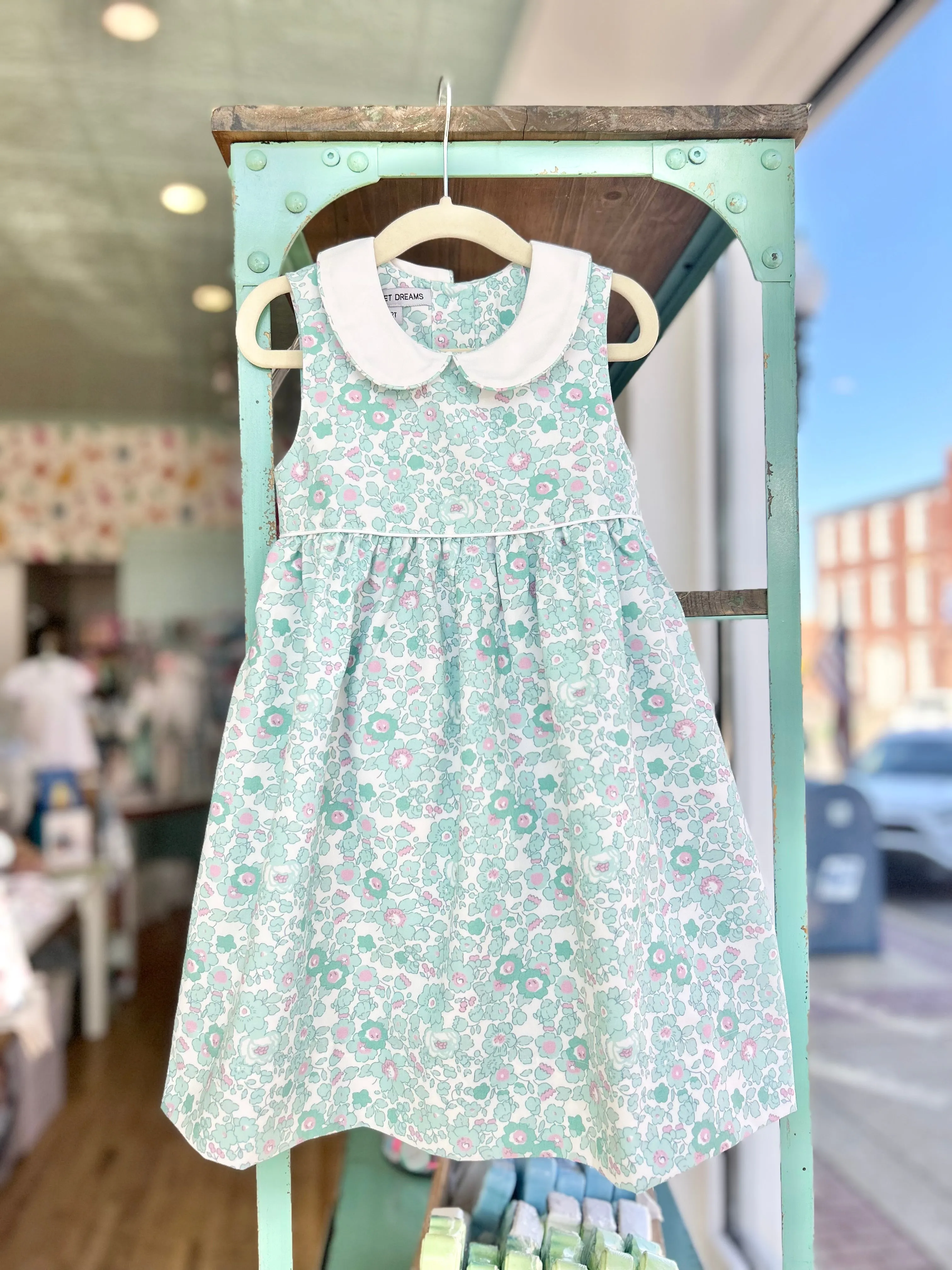 Dress - Teal Floral