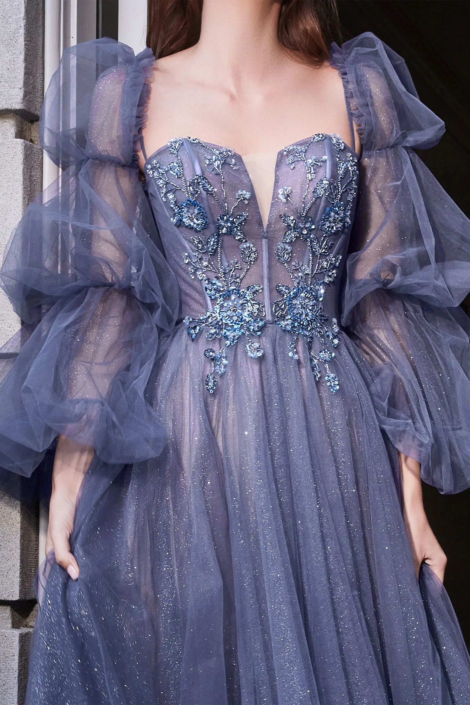 Fantasy | Embellished Tulle Ball Gown | LaDivine B709