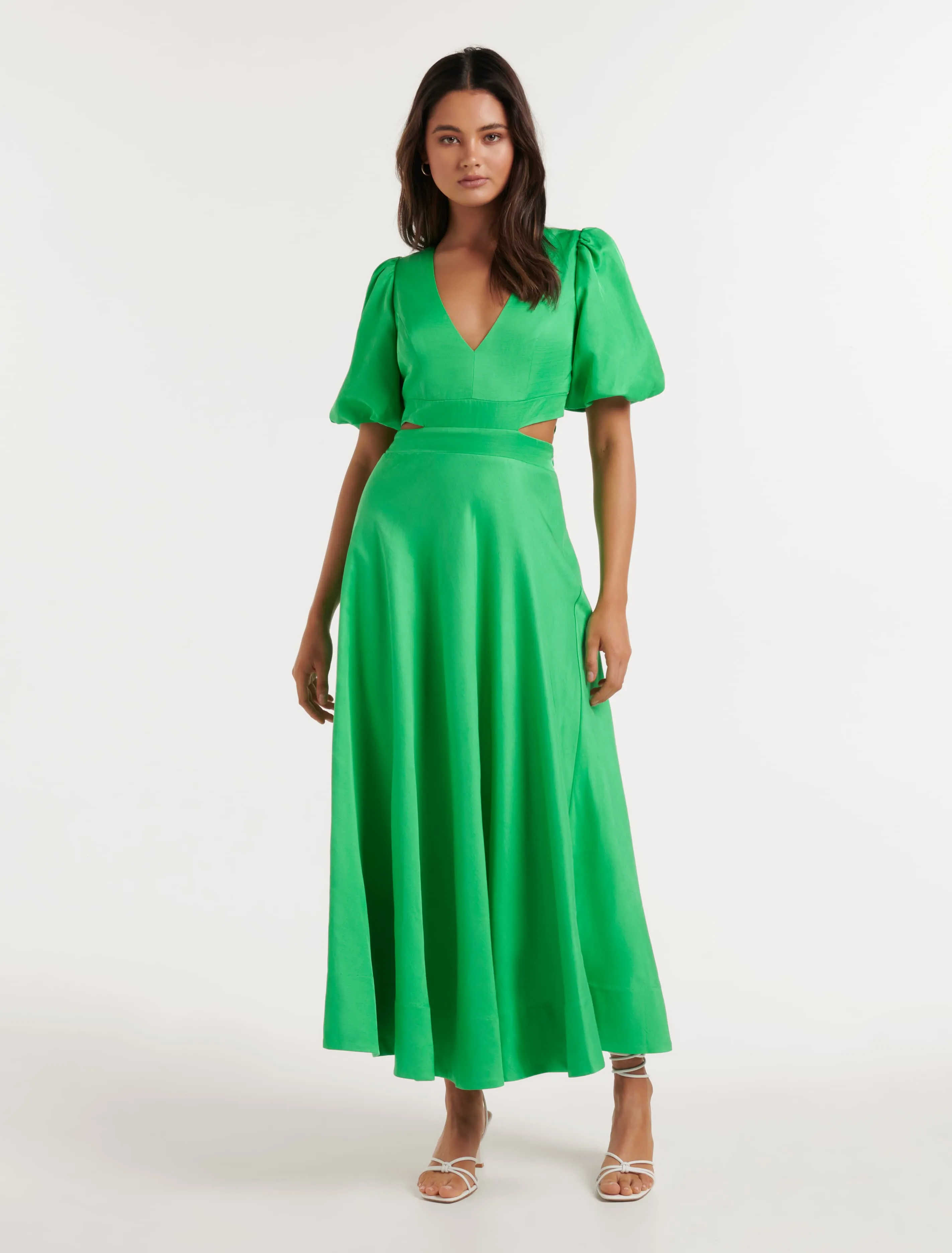 Hadley Tie Back Midi Dress