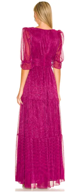 **Elegant Jainey Maxi Dress with Flattering Silhouette and Vibrant Patterns**