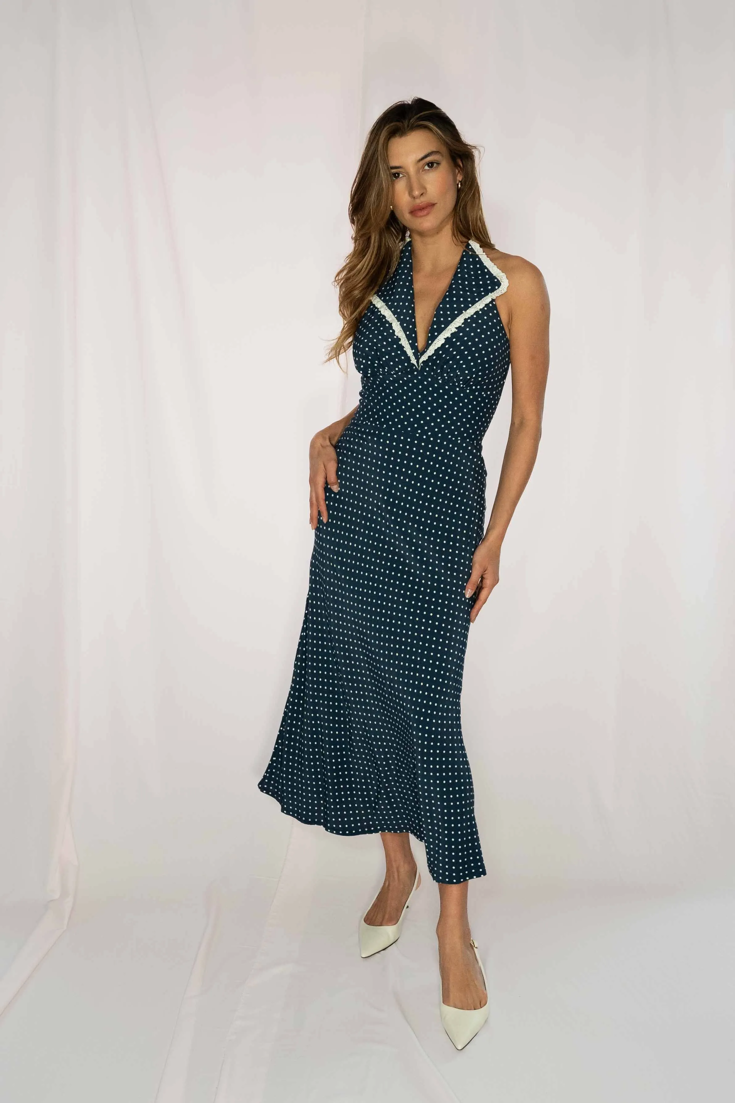 Leonie Polka Dot Dress