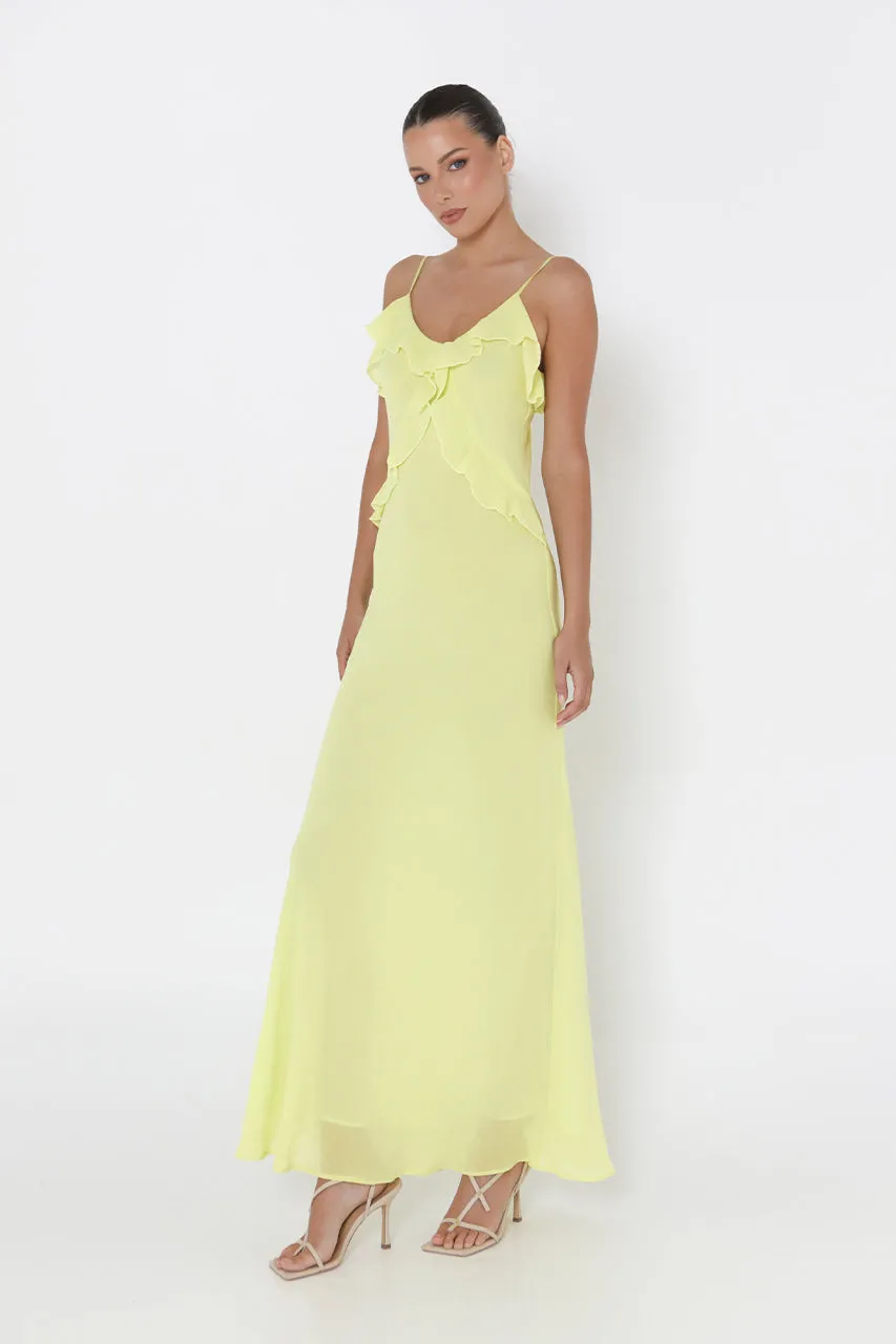 Madelyn Maxi Dress | Yellow