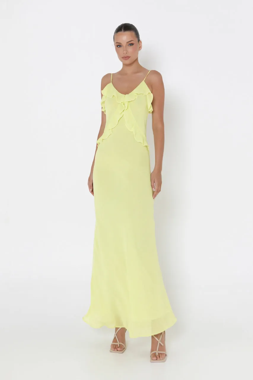 Madelyn Maxi Dress | Yellow