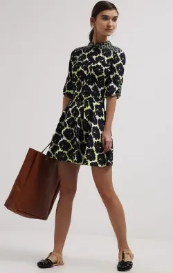 Midnight Print Dress