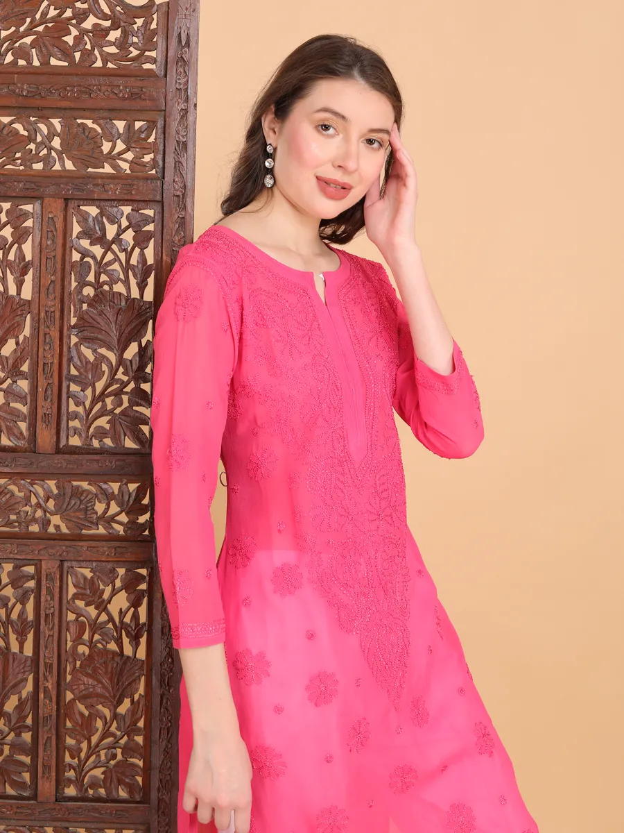 Mrunal Viscose Chikankari Kurti