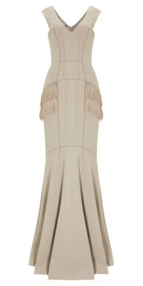 Niara Scuba Gown Sand