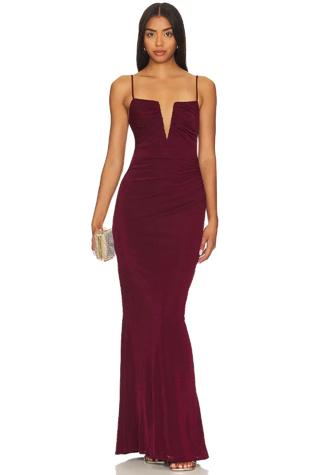 Sangria Erykah Gown