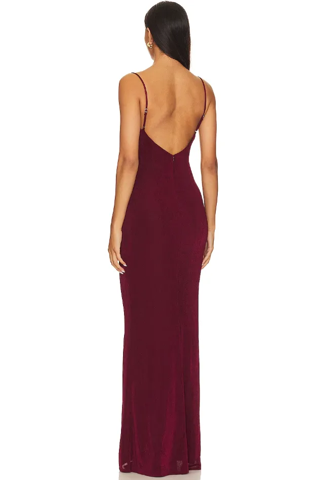 Sangria Erykah Gown