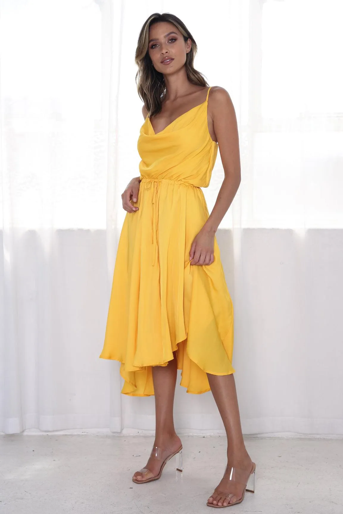 Sunshine Midi Dress - Mango