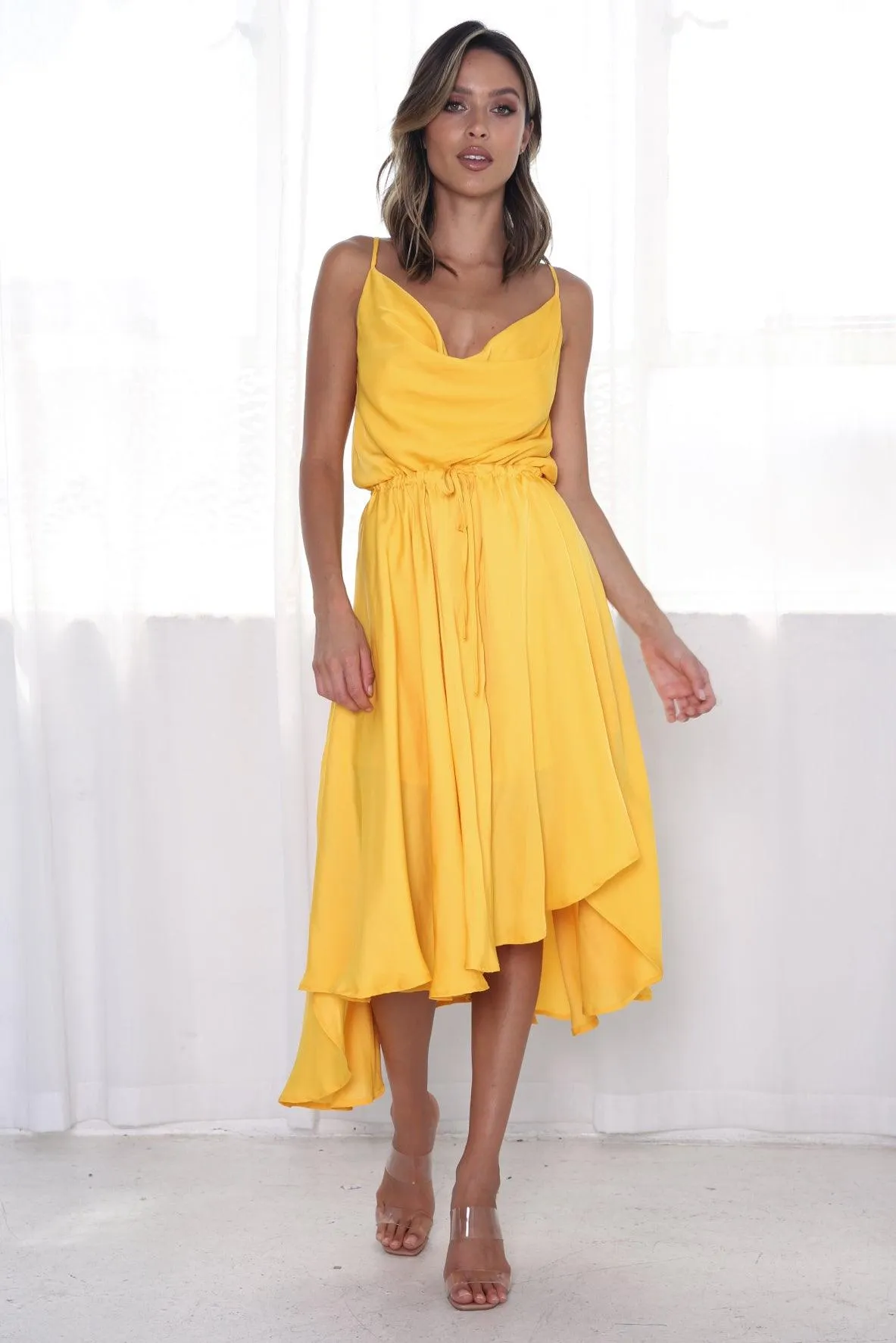 Sunshine Midi Dress - Mango