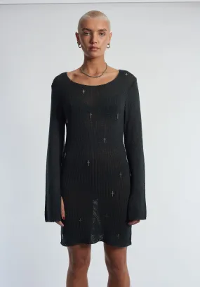 The Ragged Priest Charmed Knit MinI Dress